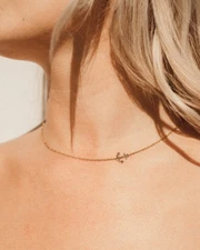 Marina De Buchi LOVE ANCHORS ⚓️ THE SOUL Lumiela Gold-Plate Necklace Nickel Free
