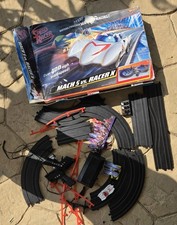 Hot Wheels Speed Racer Mach 5 Vs Racer X Race Track Set RARE 2 Slot Cars 95 