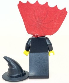 LEGO&reg; - Minifigure Castle Fright Knights Witch + Cape Set 6037 - cas032 cas215