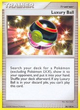 Luxury Ball 86/100 Uncommon Stormfront Pokemon Moderately Played on eBay