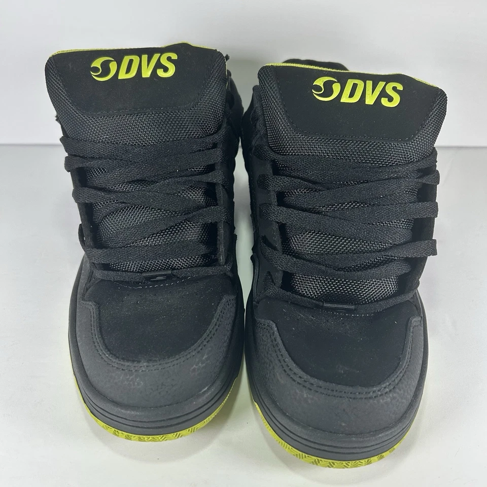 Hombres DVS Enduro 125 Zapatos de Skateboarding Negro Lima Nubuck Talla 10 DVF0000278 Foto 3 de 4