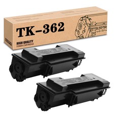 TK-362 1T02J20US0 Black Toner Cartridges 2-Pack for Kyocera FS-4020DN Printer