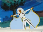 Vintage X-Men Animation Action Cel STORM in Cape Marvel Comics ProductionCel S20