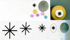 MINI SPARKLE Paper Punch by Punch Bunch Quilling-Scrapbook-Cardcraft