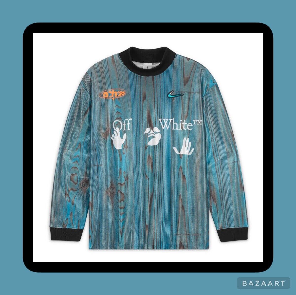 Nike x Off-White™ Men's Jersey 001 Goalkeeper Football Nike x Off-White™ Men's Jersey 001 Goalkeeper Football