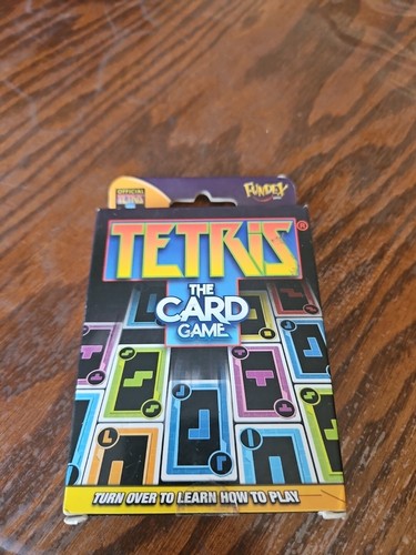 Tetris The Card Game - Based Off of Video Game Retro Fundex Games NEW SEALED