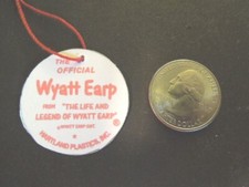 1950's WYATT EARP Hartland 5 inch Mini Western Rider set custom Hang Tag