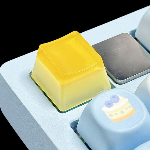 Jelly Pudding Key Cap Personalized Cross Shaft Mechanical Keyboard Key Cap Gifts - Photo 2/11