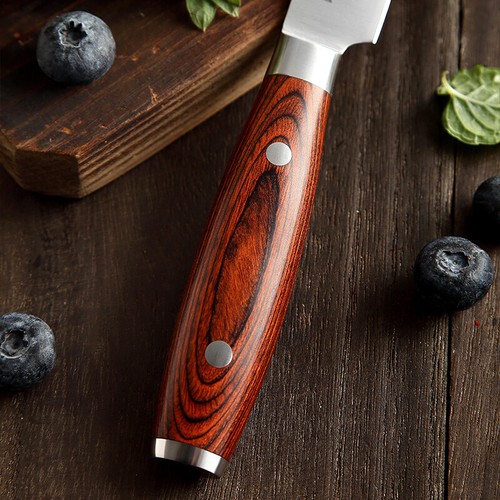German DIN 1.4116 Steel Kitchen Utility Knife Chef's Knife 5 inch Cooking Knife - Bild 7 von 7