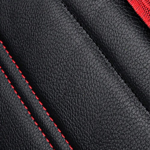 Universal 5-Piece Leather Car Seat Covers - Waterproof Full Set for Sedans SUVs - Picture 20 of 61