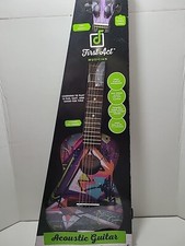 First Act Musician 30" Acoustic Guitar - Modern Art Retro