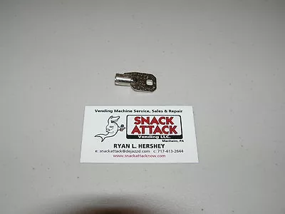 DIXIE NARCO PEPSI SODA VENDING MACHINE PAA18 TUBULAR KEY - New / Free Ship!