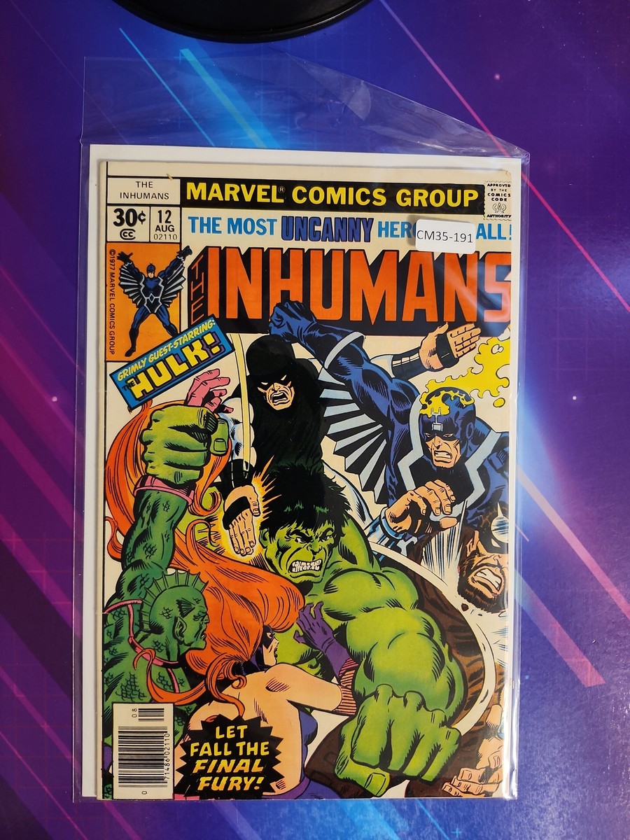 INHUMANS #12 VOL. 1 8.5 1ST APP NEWSSTAND MARVEL COMIC BOOK