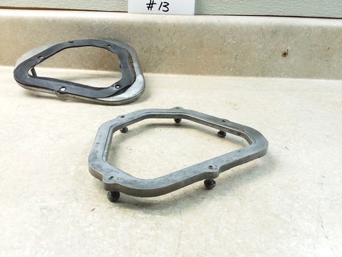 Kawasaki 1982-1985 KX125 KX 125 KDX200 Air Cleaner Case Holder Plates MCP-6 #13 - Picture 6 of 15