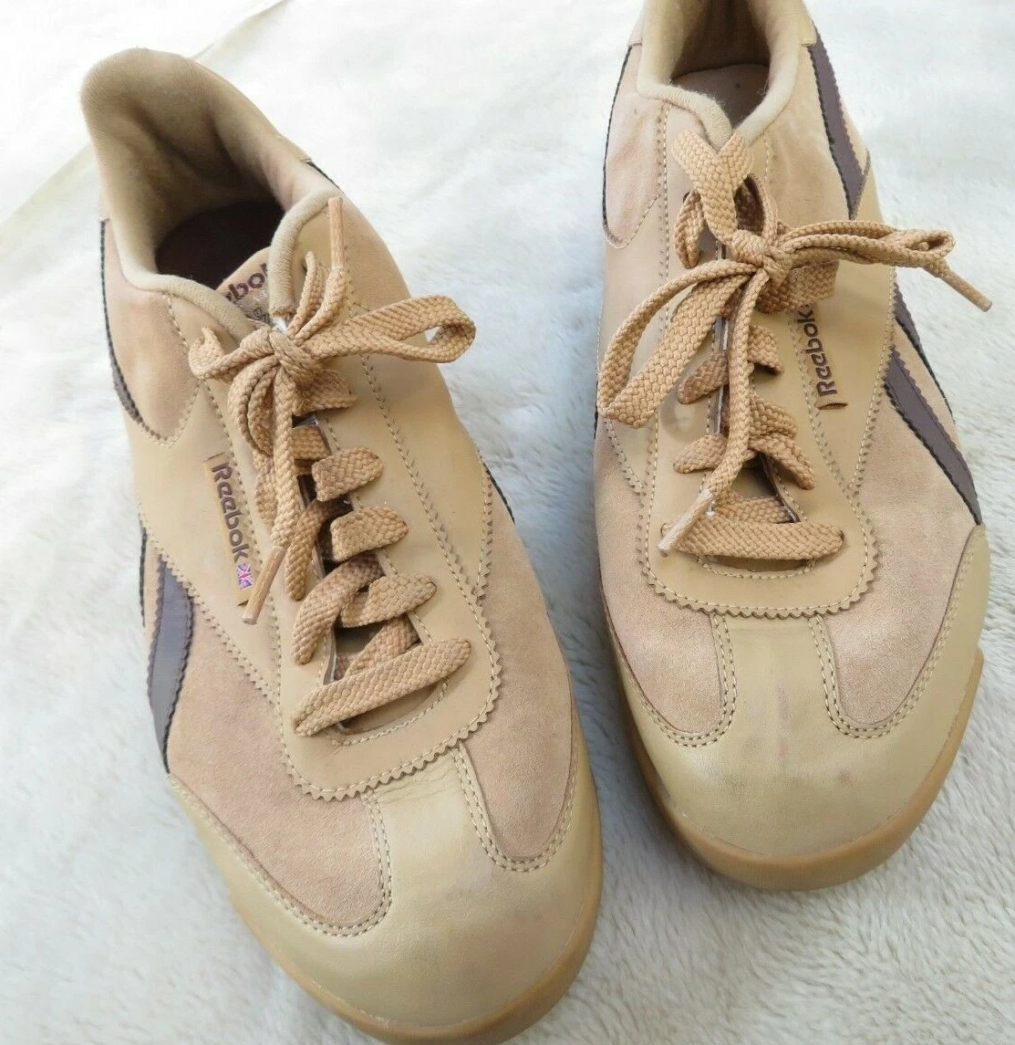 REEBOK CLASSIC Men's Size 11.5 Tan RB EUR Size 45 | eBay