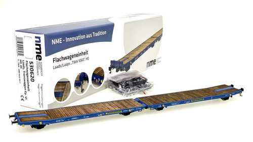 Nme 530620 Carro Schaukelgelenk Laads Twa 1060 Transwaggon,Livree Blau,Ohne | Zustand: Neu