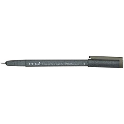 COPIC Fineliner Multiliner 0,3 mm warm grey