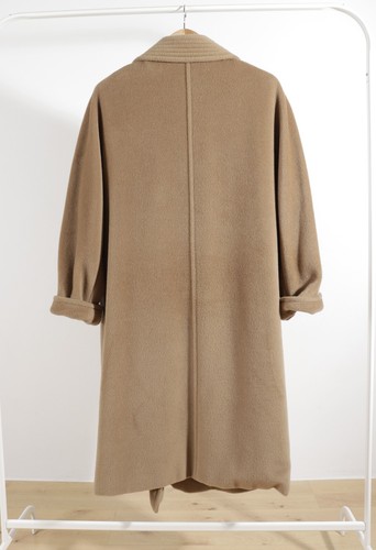 MAX MARA Wool Beige Coat Size US10 UK14 FR42 IT44 - Picture 2 of 19