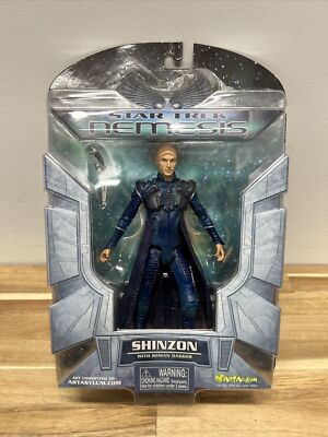 Star Trek Nemesis SHINZON w/Reman Dagger Art Asylum New Sealed Action Figure P9