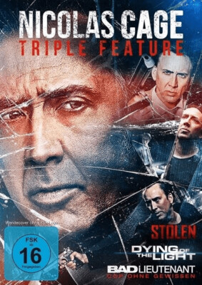 Nicolas Cage Sammlung Triple Feature - Bad Lieutenant, DVD, Action, Drama