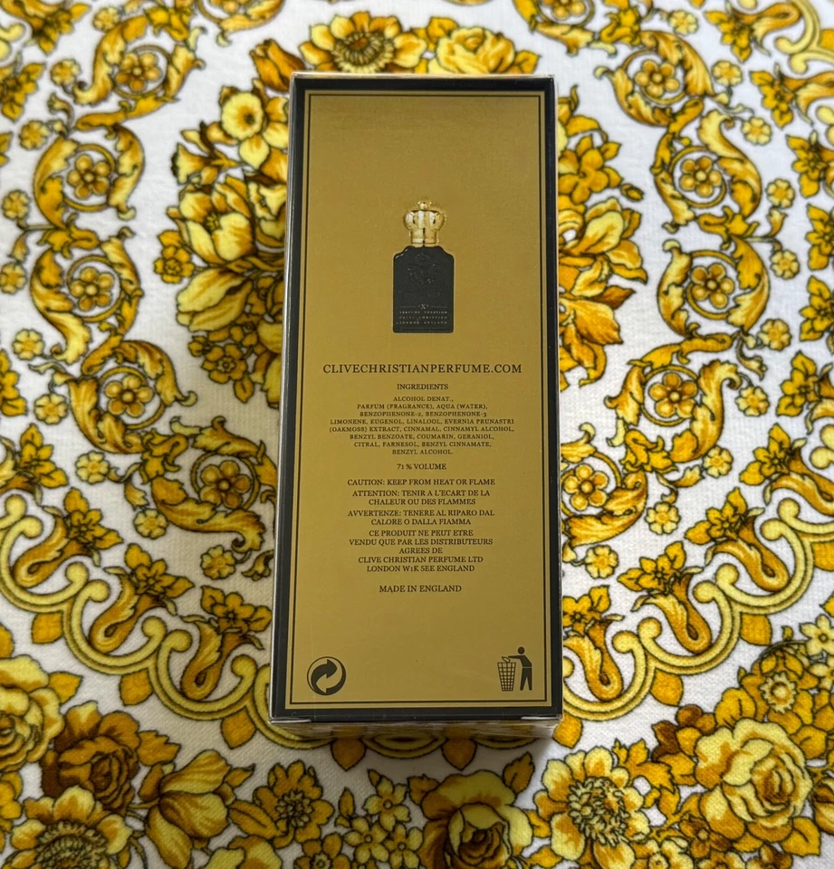 Clive Christian Original Collection X for Men Spicy Woody Perfume 1oz MSRP $225 - Image 2 of 4