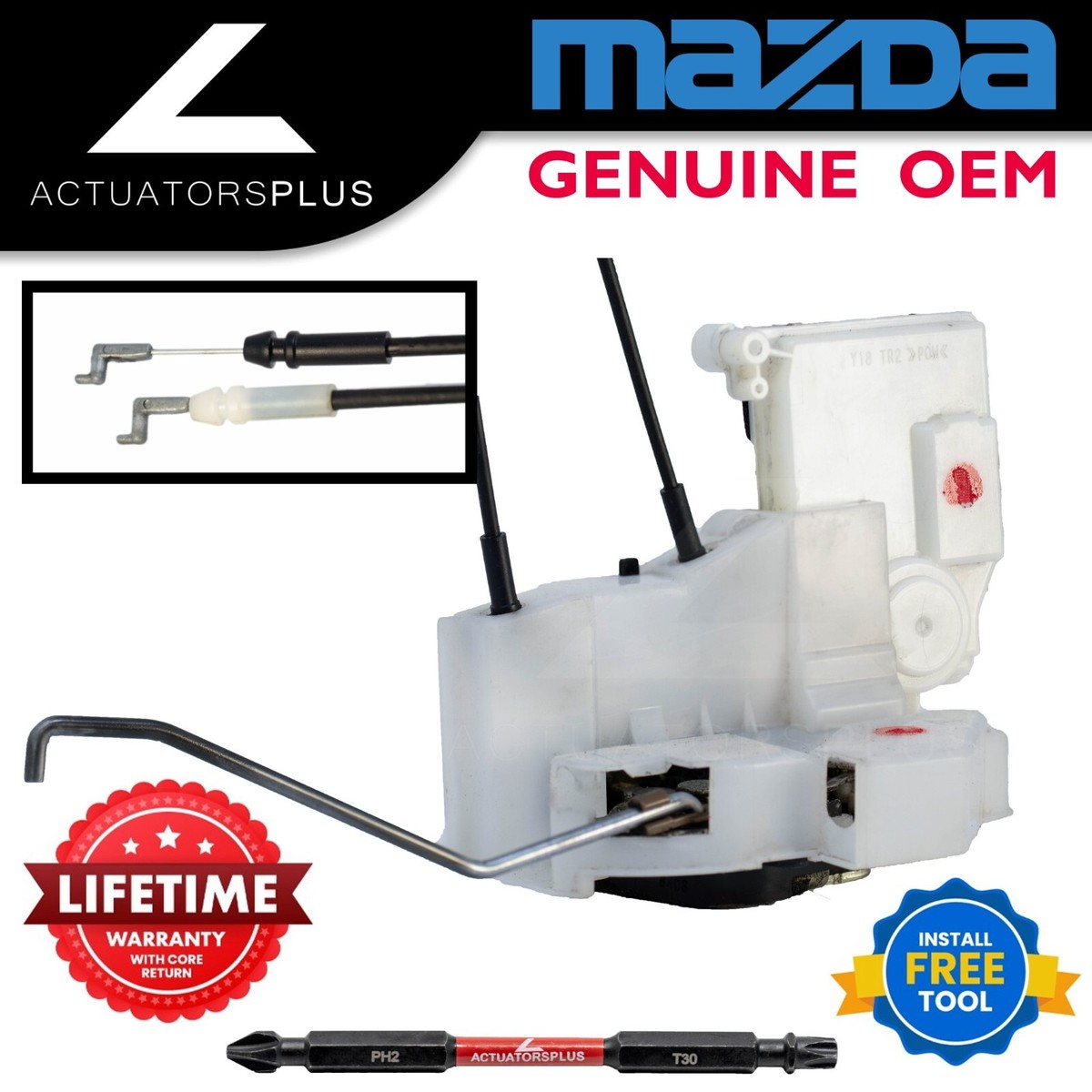 Mazda CX-7 OEM Front Right Door Lock Latch Actuator 07-12