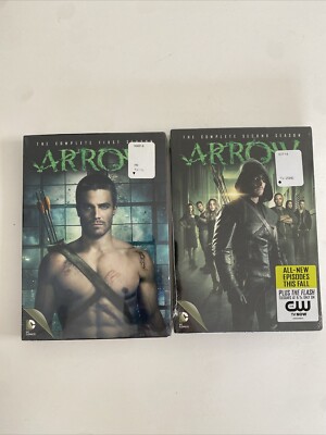 Arrow DVD Complete First Season & Second Season 1 + 2 Sealed