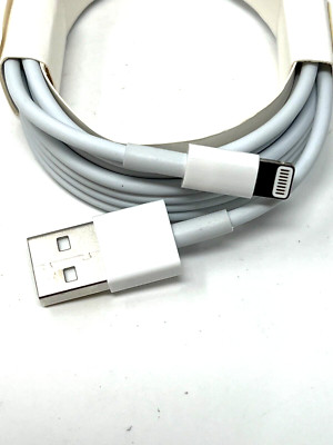 Genuine OEM Apple - USB-A to Lightning Charging Cable - 2m/6.6ft - NEW NO BOX