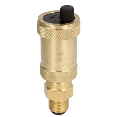 Schnellentlüfter schmal 3/8'' MS-Blank, mit Montageventil 1/