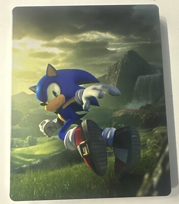 *NO GAME* Sonic Frontiers PS5/PS4/Xbox steelbook case Sony PlayStation Microsoft