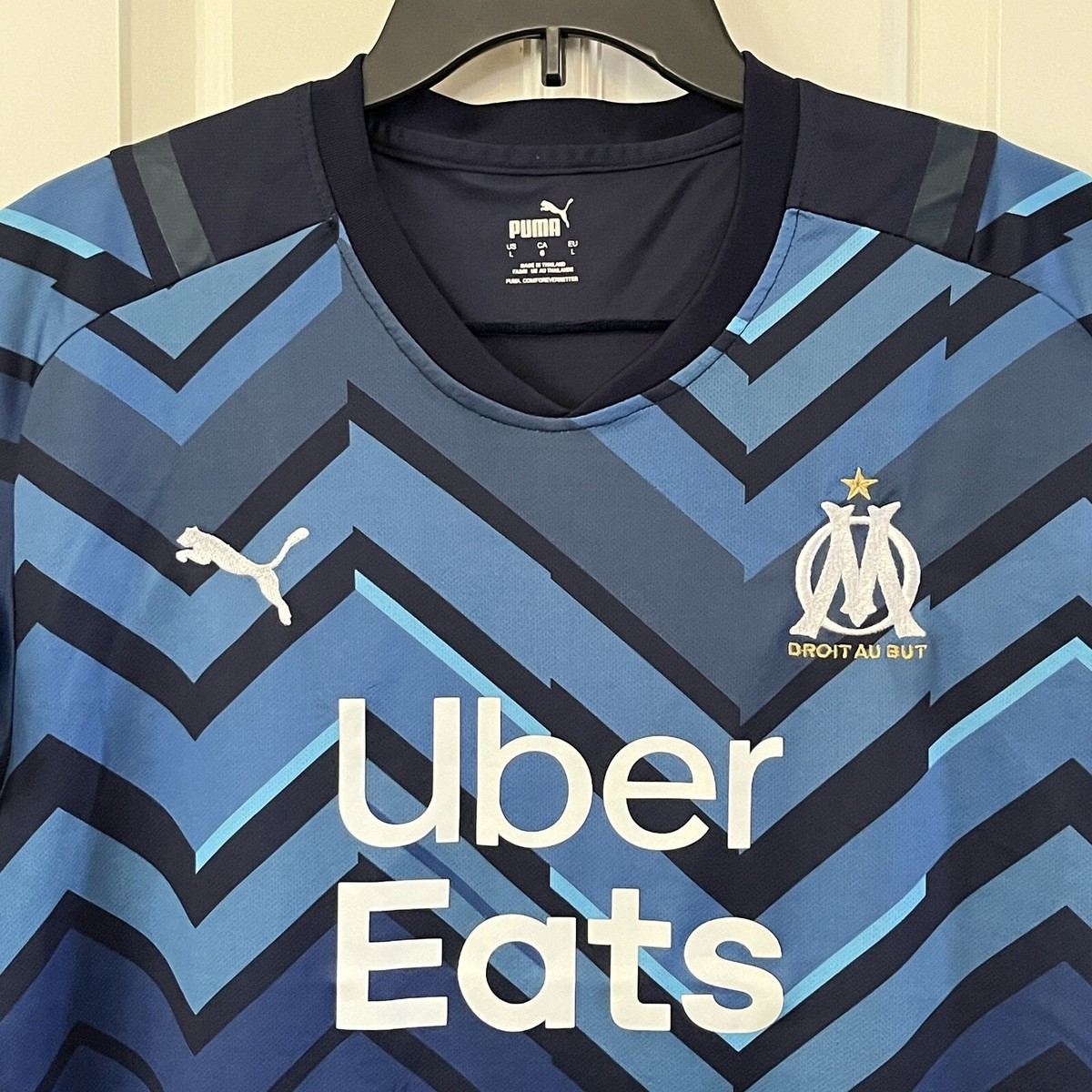Olympique Marseille FC Futbol Soccer Jersey Shirt Adult
