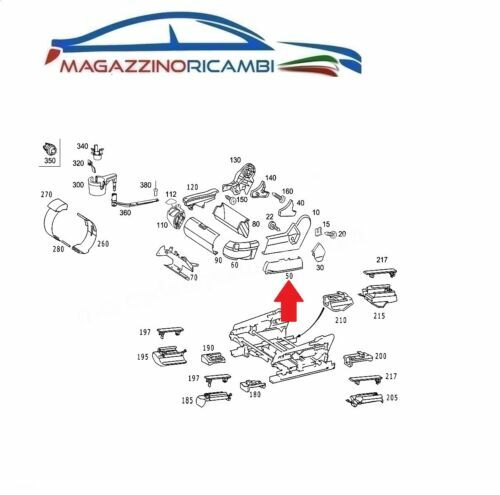 Vaico Braccio Del Tergicristallo Posteriore Per BMW 3 Serie E46