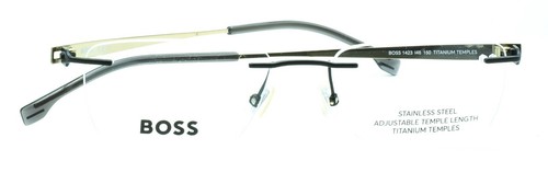 HUGO BOSS 1423 I46 53mm Anteojos MARCOS Gafas RX Anteojos Ópticos Nuevo - Italia - Imagen 9 de 13