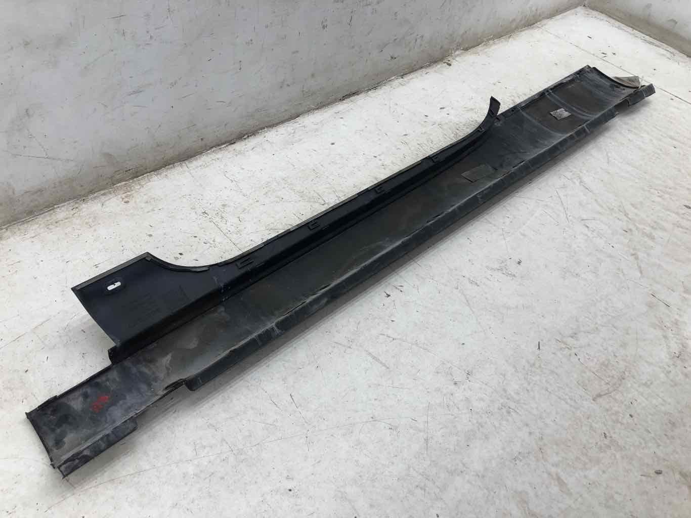 2009-2011 BENTLEY CONTINENTAL RIGHT SKIRT ROCKER MOLDING BLACK 3W7853852D OEM