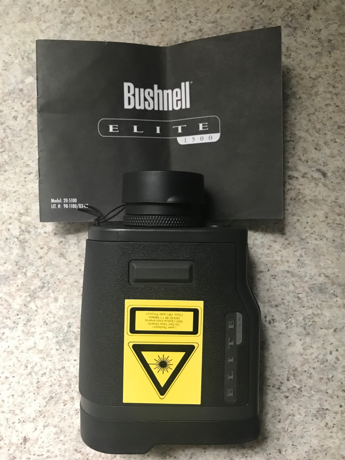 Bushnell Elite 1500 Laser Rangefinder w/ ACU Pouch Cag Sof Devgru Seal