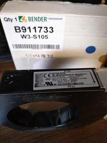 Bender Current Transformer W3-S105 B911733