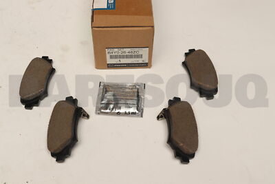 B4Y02648ZC Genuine Mazda PAD SUB SET,RR CALIP B4Y0-26-48ZC | eBay