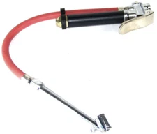  Air Tire Inflator with Pressure Gauge Dual Chuck Air Tire Pressure Filler Tools