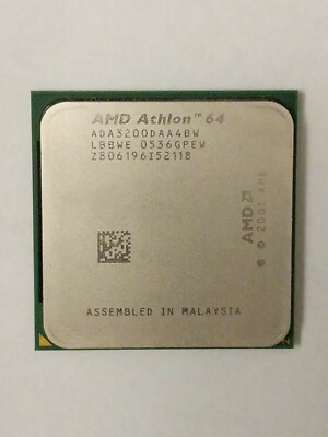 AMD Athlon 64 3200+ 2 GHz - ADA3200DAA4BW Socket 939 CPU Processor Chip