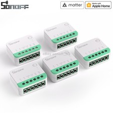 1-5Packs SONOFF MINIR4M Extreme WiFi Smart Licht Schalter Matter APP Steuerung