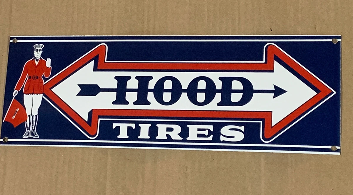 Hood Tire In Collectible Gas & Oil Advertising Signs for sale | eBay