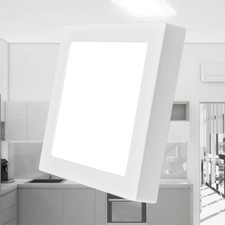 LED Ceiling Lamp 18W Square Flat Ceiling Light Panel Hallway Nursery Living Room