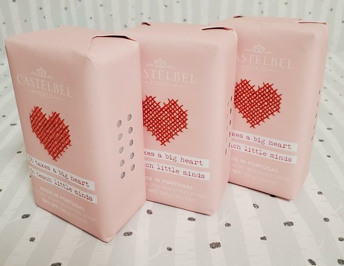 Castelbel Porto Peony Rose Scented Soap 3 Bars 10.5 oz Each - Picture 4 of 8