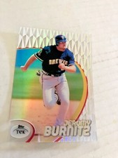 Milwaukee brewers jeromy burnitz 2001 topps tek baseball card cscan