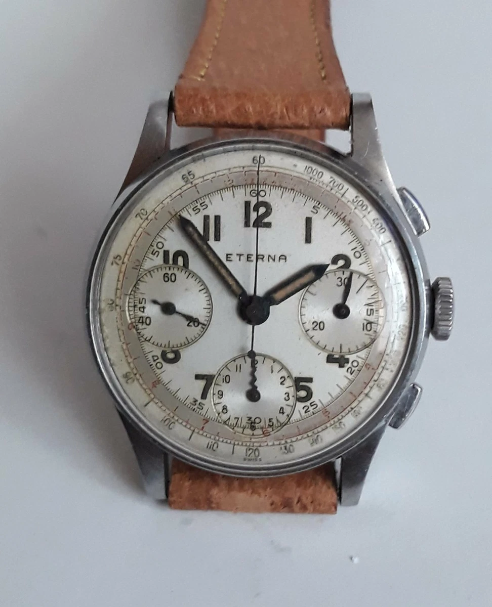 Eterna chronograph clearance