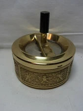 Dound Roulette Ashtray Cherub Angel Erhard & Sons Vintage German #AD