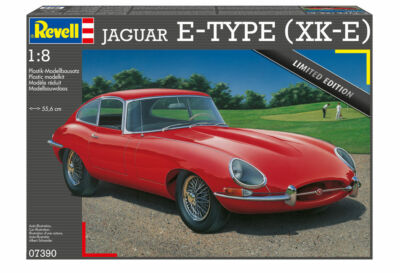 REVELL  07390 1:8 JAGUAR E-TYPE (XK-E) NEU OVP 