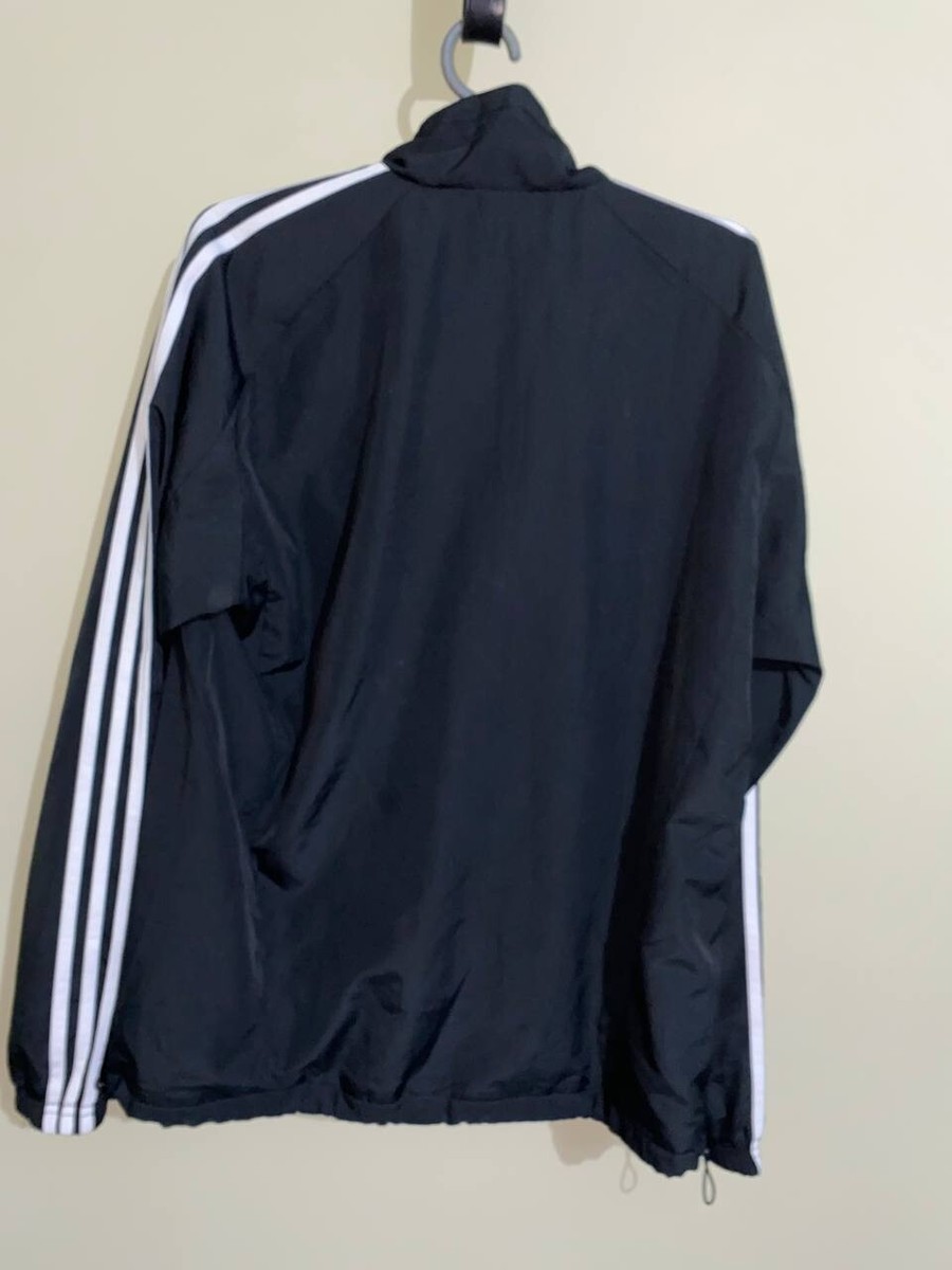 Chelsea football mens adidas sport jacket black M size | eBay