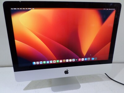 Apple iMac 2017 21.5'' - Ventura, 256GB SSD, 16GB RAM, Intel i5 7th Gen - CRACKED