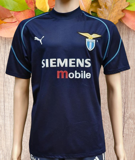 01/02 Puma SS Lazio サッカーシャツ ホワイト SS LAZIO 1999 2000 CENTENARY AWAY FOOTBALL SHIRT PUMA JERSEY